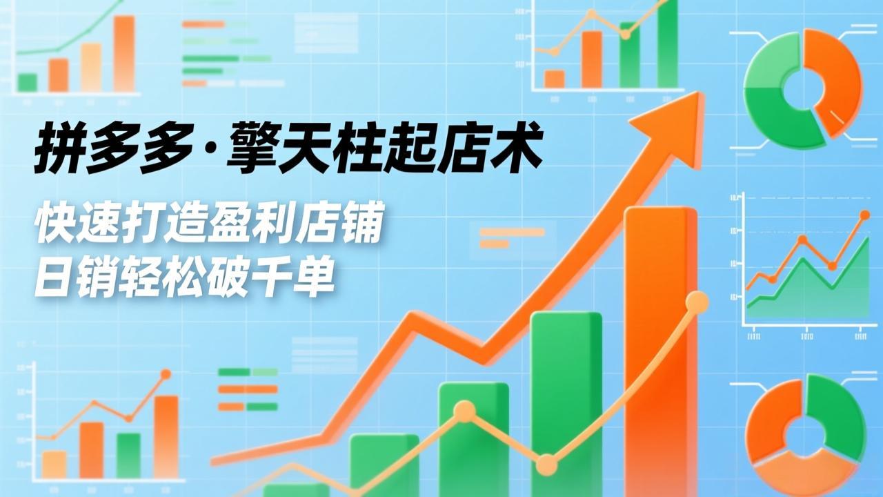 拼多多·擎天柱起店术3.0(更新-小言网创资源站