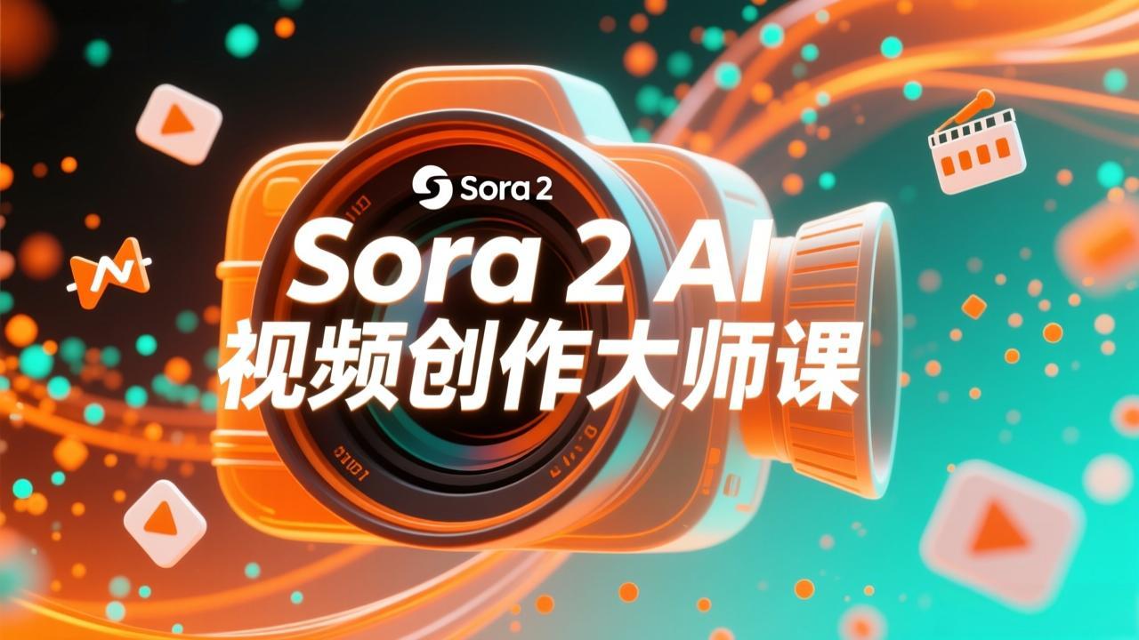 如何利用Sora 2创建流行AI人工智能视频大师班教程：掌握创作全流程，产出百万播放内容-小言网创资源站