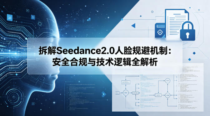 拆解Seedance2.0人脸规避机制：安全合规与技术逻辑全解析-小言网创资源站