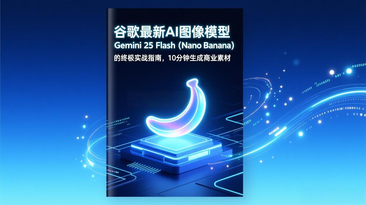 谷歌最新AI图像模型Gemini 2.5 Flash(Nano Banana-小言网创资源站