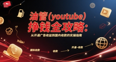 油管(youtube)挣钱全攻略：从开通广告收益到国内收款的实操指南(更新)-小言网创资源站
