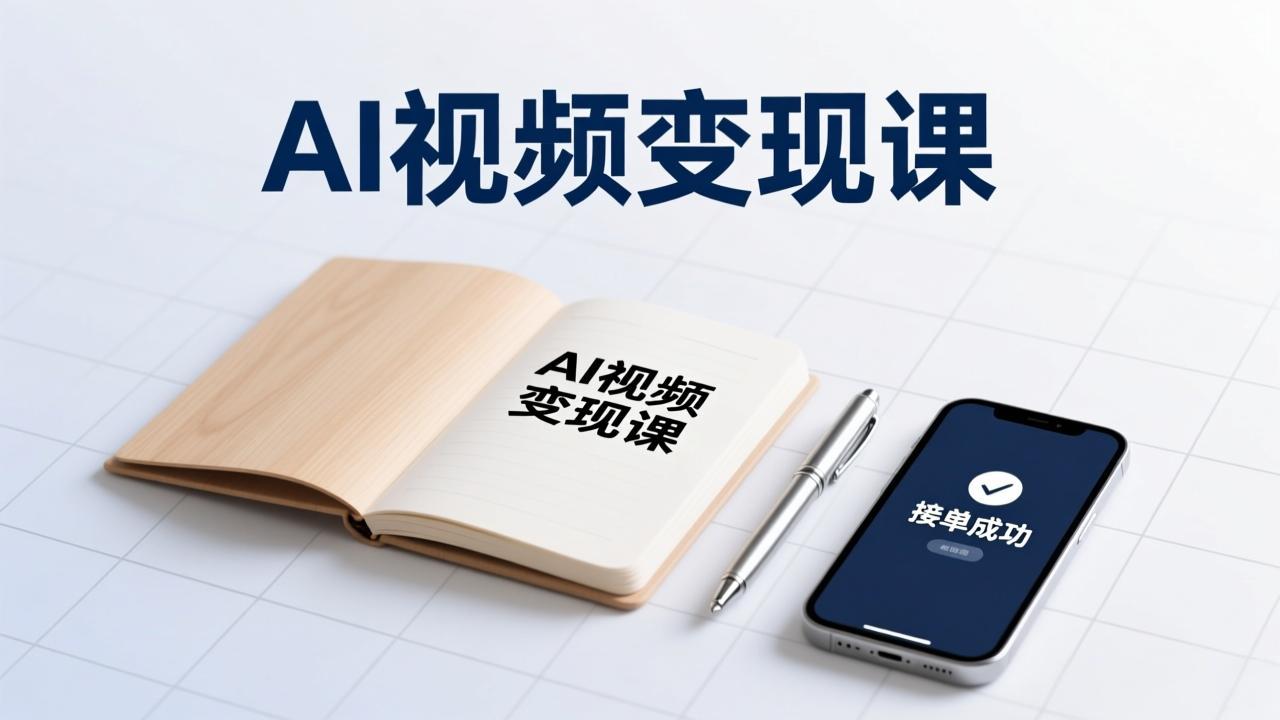 AI视频变现课，学完即可创作短片、接商单，实现副业增收，单项目报价可达千元-小言网创资源站