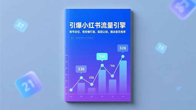 引爆小红书流量引擎，账号定位、视觉锤打造、底层认知，撬动首页推荐-小言网创资源站