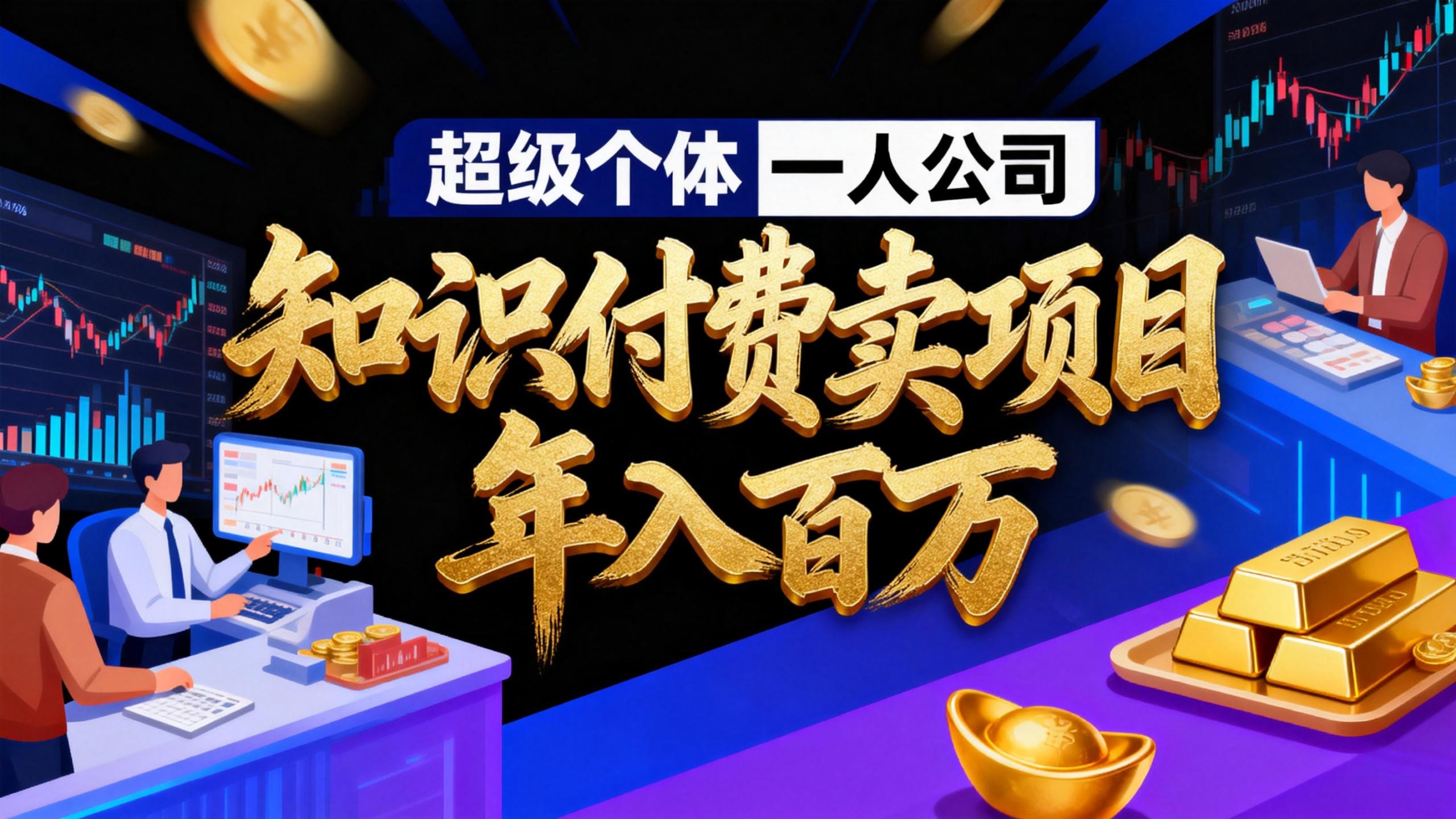 2026年“超级个体一人公司”私域卖项目年入百万，个人IP-精准引流-项目包装-转化成交-小言网创资源站