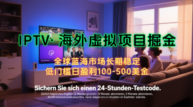 【海外虚拟项目掘金】日入100-200美刀，自己在家就可以闷声发大财，长期可做，工作室可复制扩大【揭秘】-小言网创资源站